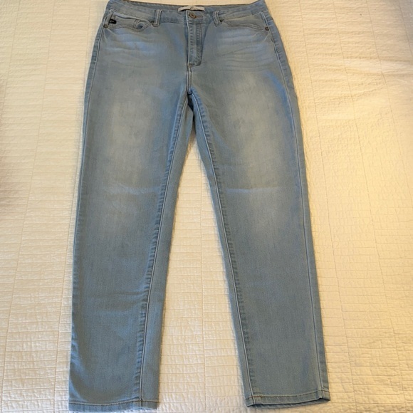 KanCan Denim - KanCan Women's Light Blue Straight Leg Jeans